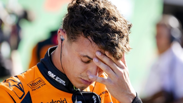 Ein Tag zum Vergessen für Lando Norris
