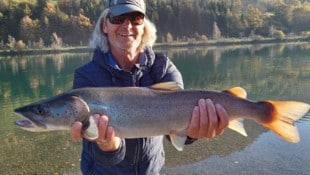Ein Huchen – dieser Fisch lebt in der Möll, ist aber gefährdet.