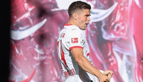 Christoph Baumgartner schlug mit Leipzig in Deutschland Hoffenheim mit 2:0, kommt mit einem ...