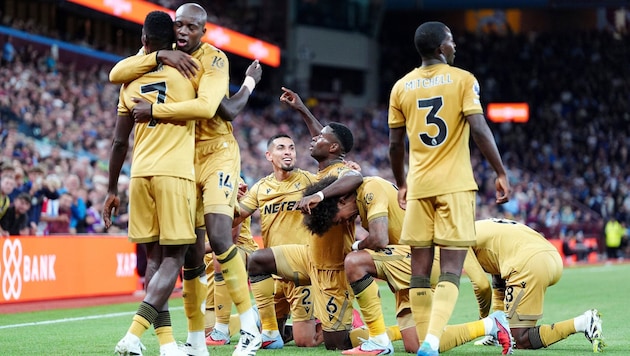 Crystal Palace fertigte Aston Villa mit 3:0 ab.