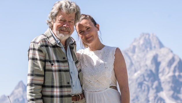 Reinhold Messner und seine Diane sagten zum zweiten Mal Ja.