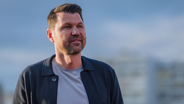 Zufrieden: Rapids Sportboss Markus Katzer.