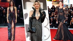 Die Stars sorgten am Wochenende für atemberaubende Mode-Momente am Lido.