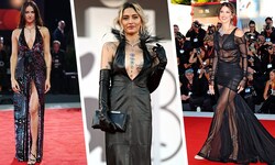 Die Stars sorgten am Wochenende für atemberaubende Mode-Momente am Lido.