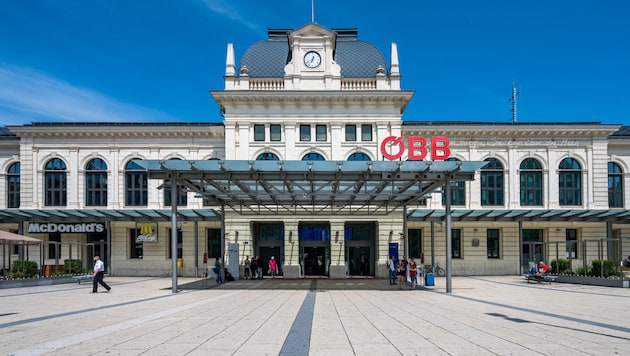 Der Bahnhof St.Pölten punktet bei den Fahrgästen vor allem mit seiner guten Erreichbarkeit – ...
