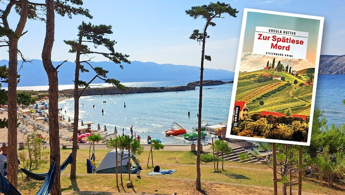 Ein Steirer-Krimi, gelesen am Strand in Kroatien, der Lust auf die Weinstraße macht.