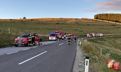Die Unfallstelle nahe Teichalm