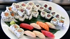 Sushi to go erfreut sich großer Beliebtheit.