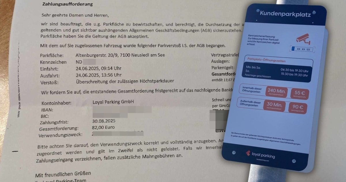 Parking Fines Increase: 82 Euro Penalty for Long Shopping Stops