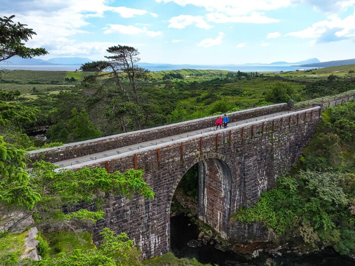 Bunnahowna Bridge, Great Western Greenway, Co Mayo
