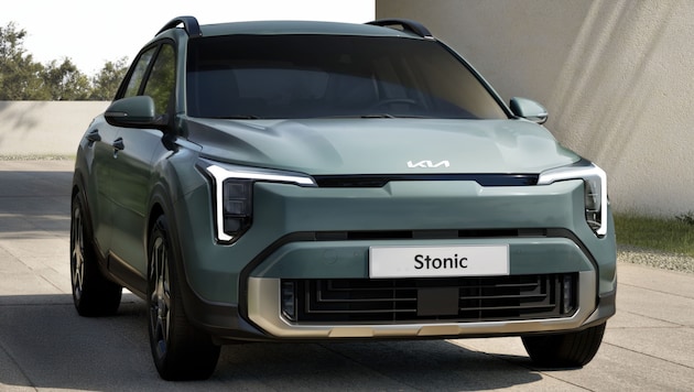 Das Design des Kia Stonic lehnt sich an das der Stromer EV3 und EV9 an.