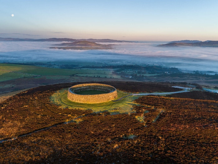 An Grianan Ring Fort at Sunrise, Co Donegal