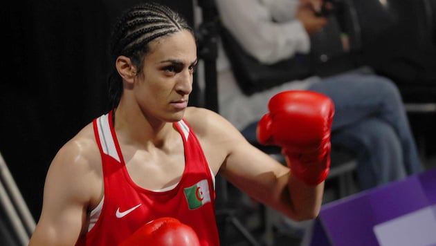 Imane Khelif bei den Olympischen Spielen in Paris