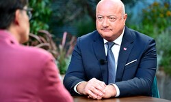 Bundeskanzler und ÖVP-Chef Christian Stocker bei Klaus Webhofer im ORF-Sommergespräch
