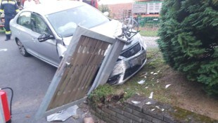 Die Feuerwehr Sulz war mit 15 Mann im Einsatz.