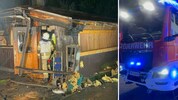 Mitten in der Nacht musste die Feuerwehr ausrücken.