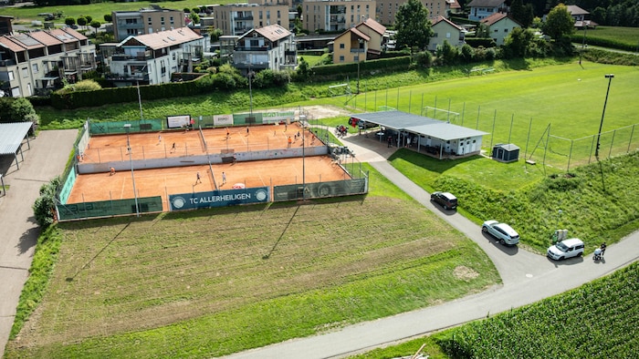 Die UNION TC Allerheiligen besitzt nun einen dritten Tennisplatz.