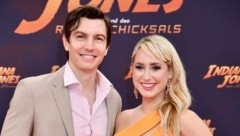 Mellencamp und Grimaldi 2023 bei der Premiere von „Indiana Jones und das Rad des Schicksals“ in ...