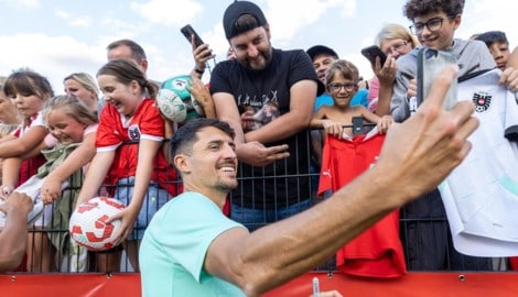Selfie-Time für Schöpf!