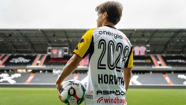 Sascha Horvath bleibt bis 2028 beim LASK.