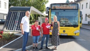 Als Dank gab es im Vorfeld für Busfahrer Tickets für das am Sonntag zu Ende gegangene Volksfest.