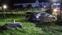 Der Wagen wurde beim Alkounfall in Hargelsberg schwer demoliert