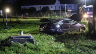 Der Wagen wurde beim Alkounfall in Hargelsberg schwer demoliert