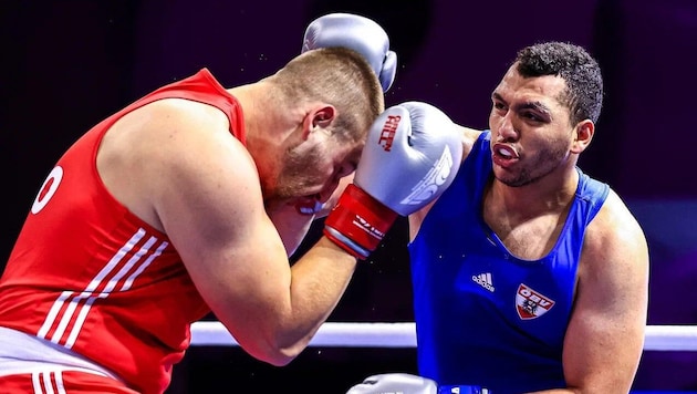 Ahmed Hagag kämpft um eine WM-Medaille.