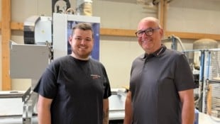 Starkes Team: Tischlereitechniker Andreas Wind und CEO Wolfgang Noitz