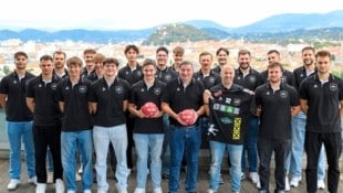 Die Handballer der HSG Graz sind bereit für die neue Saison in der HLA.