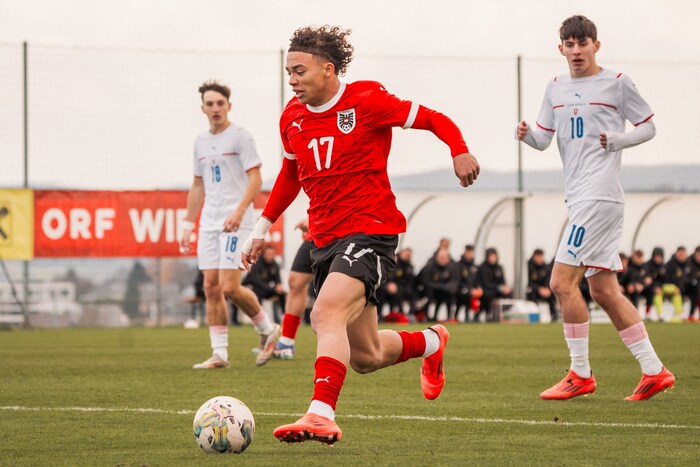 Sturms Jacob Hödl ist eine der Stützen in der österreichischen U19-Mannschaft.