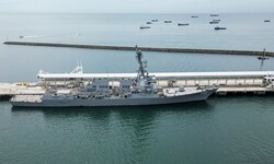 Ein Schiff der US-Navy