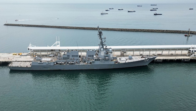 Ein Schiff der US-Navy