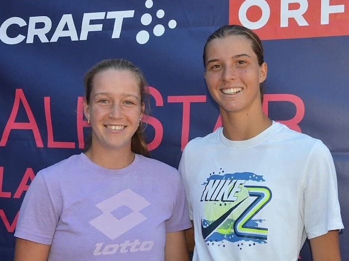 In Wien erfolgreich: Sinja Kraus (li.) und Lilli Tagger.