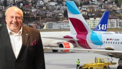 Helmut Lutz, Vorsitzender des Management Club Tirol, bringt sich in die Flughafen-Debatte ein.