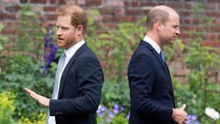 Die Prinzen Harry und William sind (noch) unversöhnlich