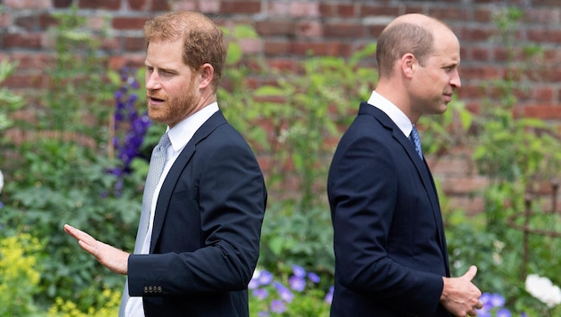 Die Prinzen Harry und William sind (noch) unversöhnlich