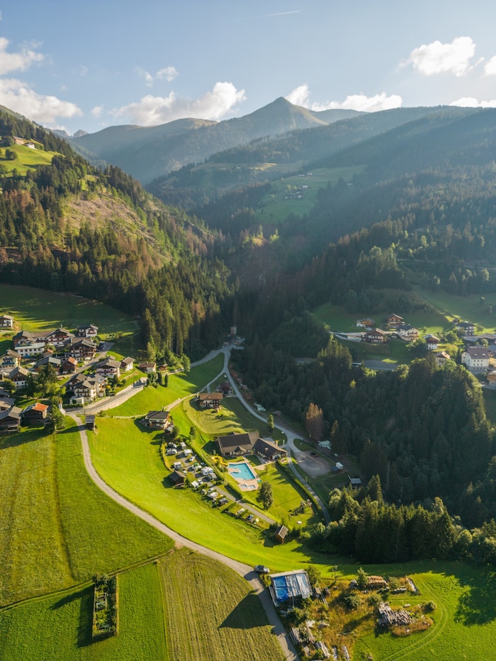 Das Areal liegt eingebettet in das wunderschöne Lesachtal.
