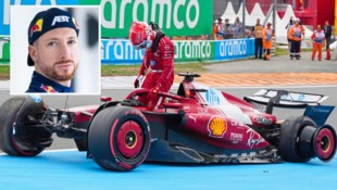 Mirko Bortolotti (kl. Bild) verfolgt die Rennen der Formel 1 genau