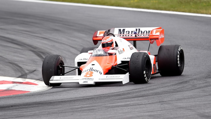 Mit dem MP4/2 feierte Niki Lauda 1984 fünf GP-Siege, sicherte sich seinen dritten Titel.