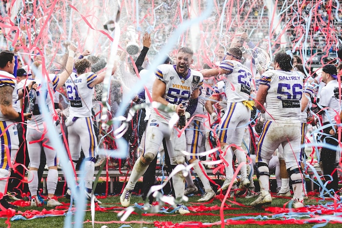 2022 holten die Vikings in Klagenfurt gegen Hamburg den Titel in der ELF.