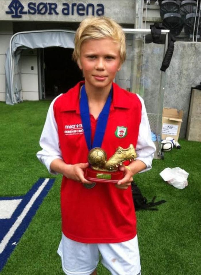 Erling Haaland spielte für Bryne FK von 2005 bis 2017.