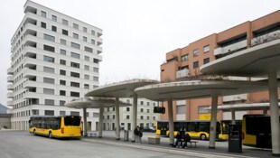 Am Feldkircher Bahnhof wurde der Lette festgenommen.