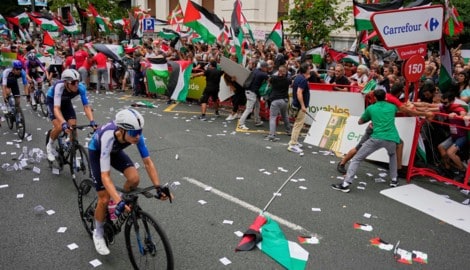 Chaotische Szenen bei der Vuelta