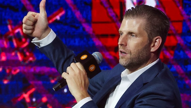 Eric Trump, der Sohn des US-Präsidenten, ist Vizepräsident der Trump Organization – und machte ...