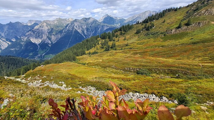 Am Sonnenkopf – alpine Herbstlandschaft.
