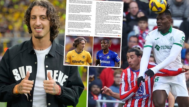 Mit demselben Abschieds-Posting in den sozialen Medien ernten Dortmund-Neuzugang Fábio Silva und ...