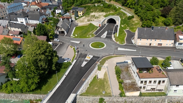 Seit der Fertigstellung der Umfahrung fließt durch das Zentrum von Weyer weniger Verkehr.