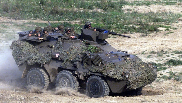 Die Pandur-Panzer sind beim österreichischen Bundesheer im Einsatz.