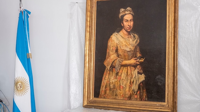 Das Gemälde „Porträt einer Dame“ wurde inzwischen den Behörden übergeben.